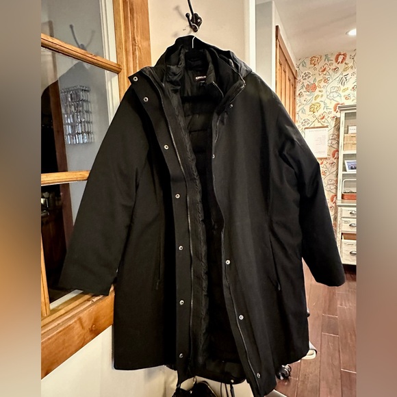 Kirkland Signature Women's 3-in-1 Parka Coat Removable Hood 2x - Picture 2 of 9
